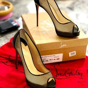 Stiletos Christian louboutin - Original 38.5 Shoes